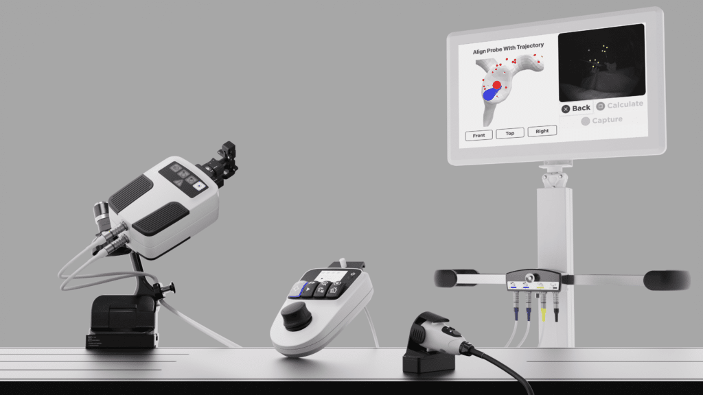 Robotic navigation solution for shoulder replacement